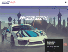 Tablet Screenshot of dubaiautodrome.com